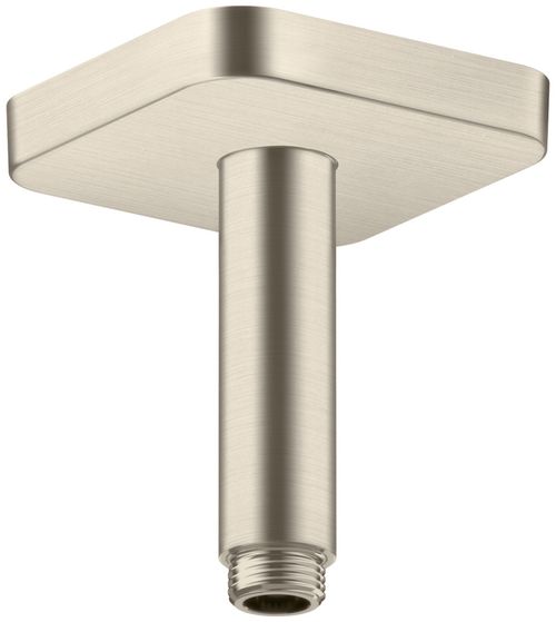 AXOR-HG-AXOR-ShowerSolutions-Deckenanschluss-100-mm-softsquare-Brushed-Nickel-26965820 gallery number 1